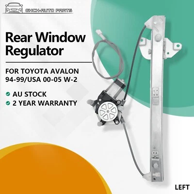 Rear Left Window Regulator With Motor 2 Pin For Toyota Avalon MCX10 2000 -2005 - image 1 of 4