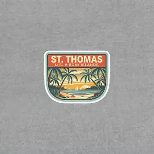St. Thomas U.S. Virgin Islands Tropical Paradise Sticker Aufkleber #4584 - Bild 1 von 1