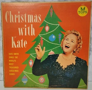 Christmas With Kate Smith 1959 Vintage Vinyl LP Record - Imagen 1 de 5