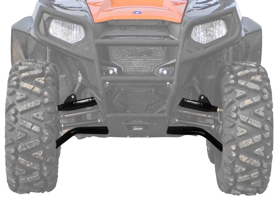 Brazos en A SuperATV de alta separación de 1,5" con desplazamiento delantero para Polaris RZR 800 - NEGRO Foto 1 de 4