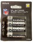 Las Vegas Raiders 4pk AA Batteries Authentic NFL Football Raider Nation New