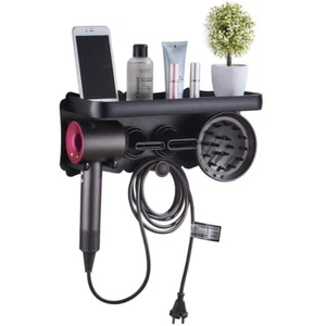 Metal Hair Dryer Holder For Dyson Air Vent Holder Wall Mount Rack Punchless AU - Picture 1 of 9