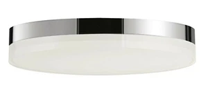 Maxim 11" LED Flush Mount Ceiling Light In Polished Chrome - Picture 1 of 1