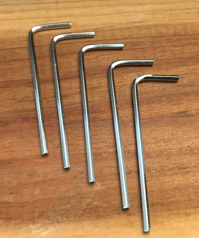 1.5mm Allen wrench x 5 - Image 1 of 1