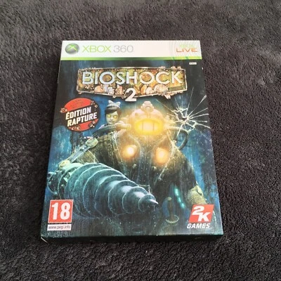 XBOX 360 BIOSHOCK 2 EDICIÓN RAPTURE PAL FR CD Estado Nuevo - Imagen 1 de 4