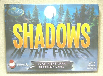 SHADOWS IN THE FOREST BOARD GAME PLAY IN THE DARK STRATEGY 2017 THINK FUN - NEW - Image 1 of 4