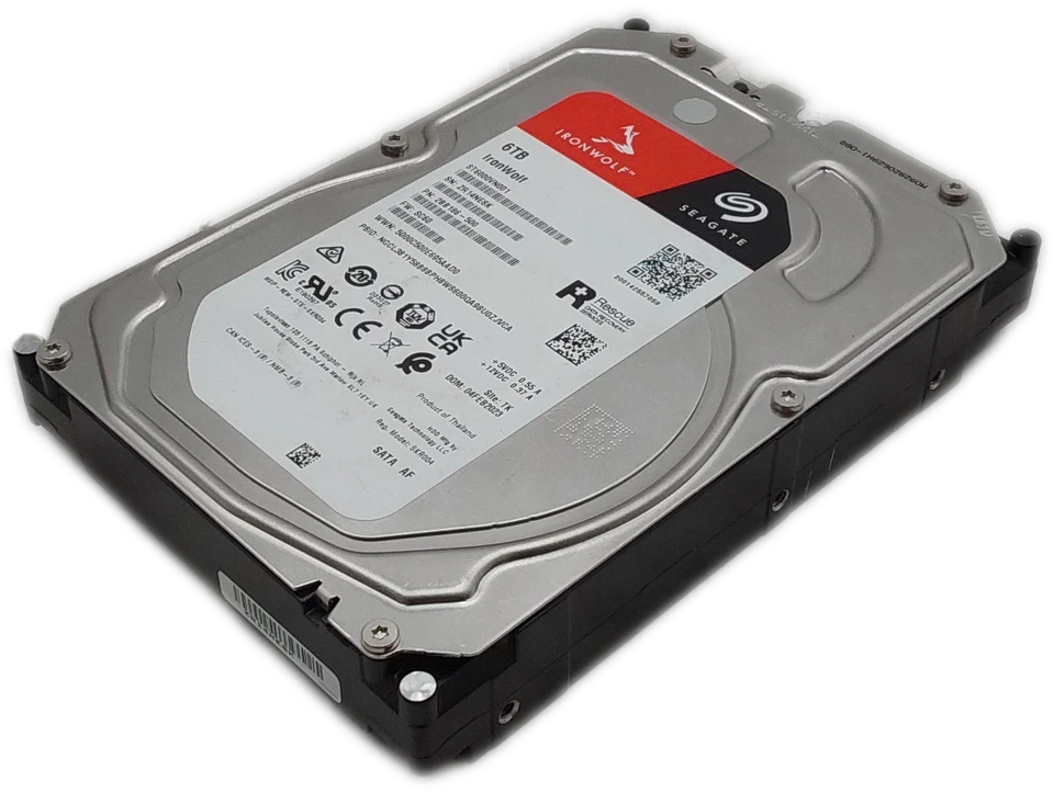 Seagate IronWolf ST6000VN001 6TB 3.5" SATA HDD  - Image 1 of 4