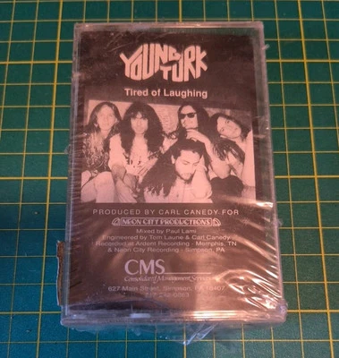 RARE PROMO Young Turk CASSETTE  Tired of Laughing UNRELEASED Metal Rock Sealed - Image 1 of 4