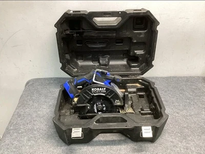 KOBALT XTR KXCS 124B-03 24V 7-1/4-IN BRUSHLESS CIRCULAR SAW W/HARDCASE 151874 - Image 1 of 4