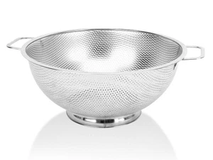 Colander for Kitchen, 3QT, Stainless Steel Colander Strainer with Handle for ... - Picture 1 of 7