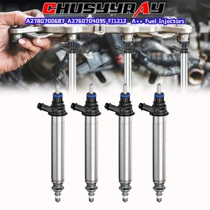 4 piezas inyectores de combustible para Mercedes Benz A2780700687 2012-22 A2760704095 0261500065 - Imagen 1 de 12
