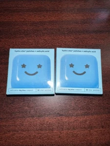 2-Starface World HYDRO-STARS STAR SHAPE 32 HYDROCOLLOID PIMPLE PATCHES Each - Picture 1 of 2