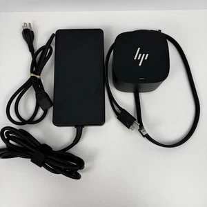 HP G4 Thunderbolt 280W Docking Station With Combo Cable HSN-IX03- Tested - Photo 1/6
