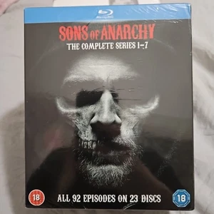 SEALED Brand New Sons of Anarchy The Complete Series 1-7 Blu-Ray 92 Episodes - Imagen 1 de 2