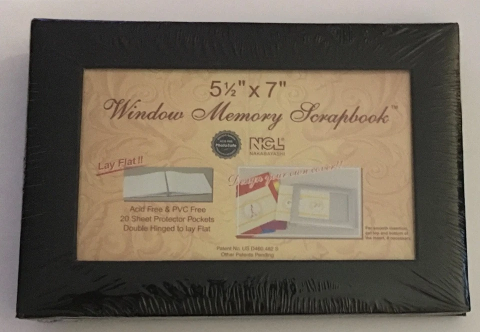 NCL Photo Postbound Memory Album 5-1/2"X7" Traditional or WIndow - Choice - Image 1 of 1