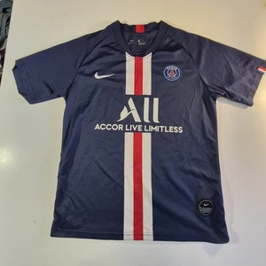 Paris Saint-Germain Shirt Boys 28 Soccer PSG Accor Live Limitless Nike Youth Foo - Picture 1 of 17