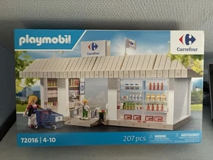 BRANDNEU FRANZÖSISCHES CARREFOUR SUPERMARKT PLAYMOBIL SET 72016 FABRIKVERSIEGELT - Bild 1 von 2