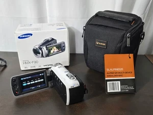 Samsung HMX-F90 Camcorder HDMI 52x optischer Zoom HD Videokamera  - Bild 1 von 14