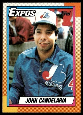1990 Topps John Candelaria Montreal Expos #485 - Image 1 of 2