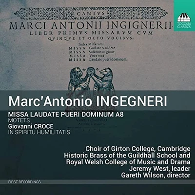 Marc'Antonio Ingegneri: Missa Laudate Pueri... - Choir Of Girton College CD HBLN - Bild 1 von 2