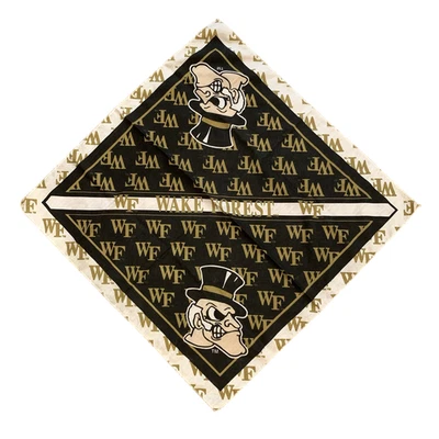 De Colección Wake Forest Demonio Diáconos Bandana Deportes Baloncesto Pañuelo Cuello Bufanda Foto 1 de 4