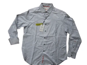 Robert Graham NEU mit Etikett Flip Manschette Herren M Hemd $ 228 unverbindliche Preisempfehlung des Herstellers - Bild 1 von 8