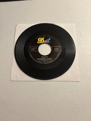 LAWRENCE WELK CALCUTTA / MY GRANDFATHERS CLOCK 7" SINGLE 45 RECORD TESTED VG+ - Image 1 of 2