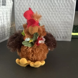 Hawaiian Collectibles Ha’aheo The Orgoglioso Gallo di Kaua’I Peluche Animale 61/2” Nuovo con etichette - Foto 1 di 5
