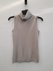 Comme Ca ism Women's Beige Size M Sleeveless Shirt - Picture 1 of 4