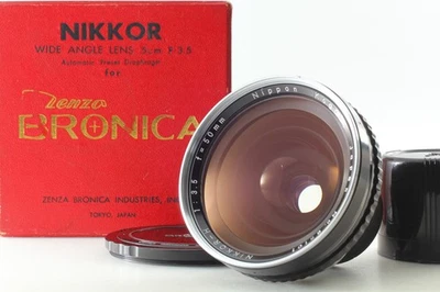 [Casi COMO NUEVO en Caja] Bronica Nippon Kogaku Nikkor-H 50mm F3.5 Para S2... - Imagen 1 de 4