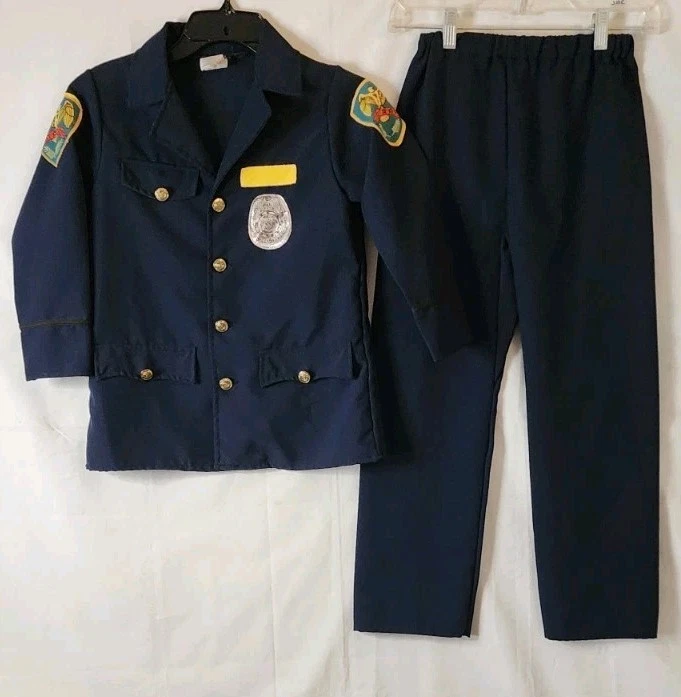 Disfraz Niño Mediano Jefe de Policía Jefe de Bomberos Rubíes Disfraces De Colección Foto 1 de 4