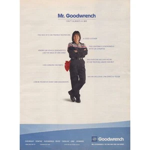 Ms GOODWRENCH 2004 Anuncio Impreso Original Servicio Automático Reparación Agosto Revista EE. UU. - Imagen 1 de 1