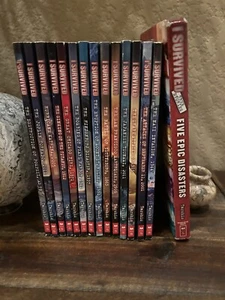 I Survived Book Lot (15 Paperbacks) by Lauren Tarshis Historical Fiction - Bild 1 von 16