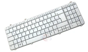 Original. Teclado QWERTZ HP Pavilion DV6 1000 1100 1200 1xxx Series DE nuevo blanco - Imagen 1 de 3