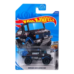HOT WHEELS Mercedes-Benz Unimog 1300 Treasure Hunt TH Black HW Metro GHD74 2020 - Picture 1 of 2