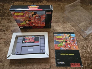 SNES SUPER NINTENDO - THE GREAT CIRCUS MYSTERY MICKEY MINNIE #PLT USA NTSC CIB - Picture 1 of 14
