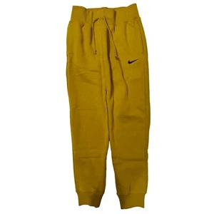 Nike Women's Sportswear Phoenix High-Waisted Joggers Size M Bronzine (DQ5688-716 - Picture 1 of 4