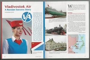 2011 VLADIVOSTOK AIR magazine article, info, color photos - Picture 1 of 4