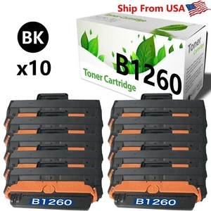 Repuesto de cartucho de tóner compatible 10PK para Dell B1265dn B1265dnf B1265 - Imagen 1 de 2