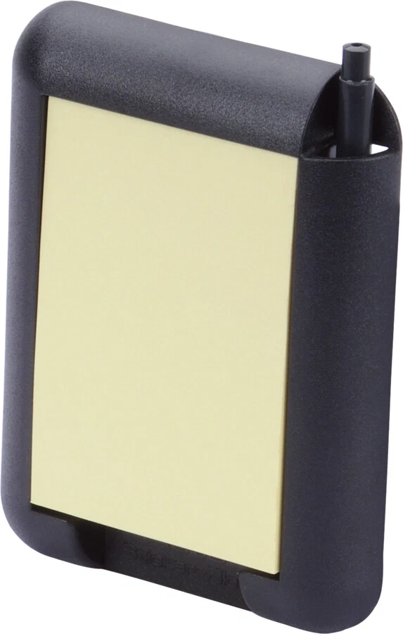HR-IMOTION Halter mit Post-It Notizblock Halterung selbstklebend 100 Blatt - Bild 1 von 4