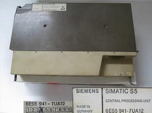 Siemens Simatic S5 6ES5 941-7UA12 Central Processing Unit E-Stand: 04 4-5 #3431 - Picture 1 of 1