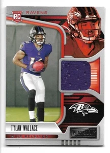 Camiseta Playbook Rookie Materials 2021 Tylan Wallace #RMA-TWA Baltimore Ravens - Imagen 1 de 2