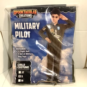 Disfraz de Piloto Militar Niño Spooktacular Creations Pequeño - Imagen 1 de 10