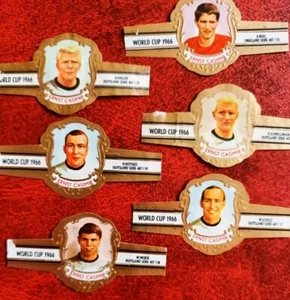 World Cup 1966 England vs West-Germany Ernst Casimir Ball Schulz Weber Haller - Picture 1 of 6