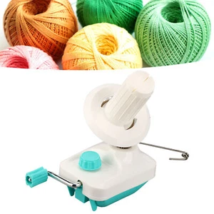 Yarn Winder Green Manual Operation Yarn Ball Winder Low Noise Portable Metal - Picture 1 of 12