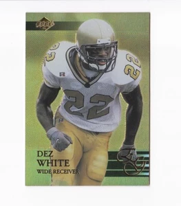 2000 Collector's Edge EG #100 dicembre bianco RC Chicago Bears Georgia Tech - Foto 1 di 2