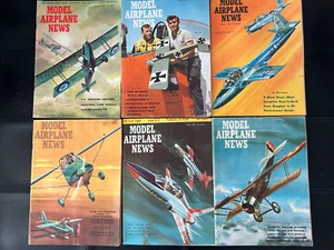 6 Different 1961 Model Airplane News Magazines Everything Planes L@@K - Picture 1 of 8