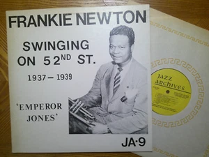 JA LP RECORD /FRANKIE NEWTON/SWINGING ON 52ND ST/1937-39/EMPEROR JONES/EX+ - Picture 1 of 2