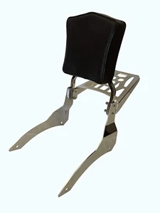 Barra/respaldo/equipaje Sissy para Kawasaki Vulcan 900 VN900  - Imagen 1 de 11