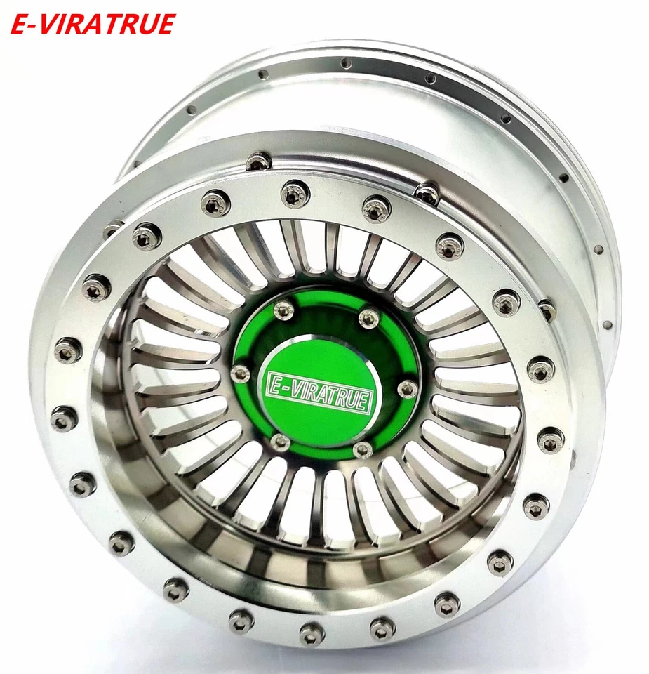 E-VIRATRUE Alu Wheel For TRAXXAS XRT/XMAXX&Losi DBXL/ARRMA Outcast/Kraton 1pcs - Image 1 of 1